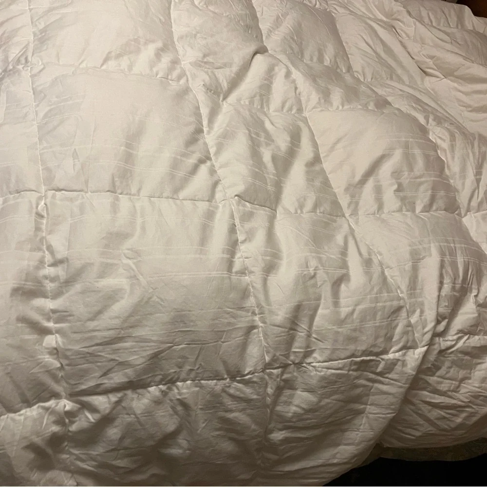 Casa Luna 2 piece set: form mid weight comforter and bamboo duvet cover Queen
